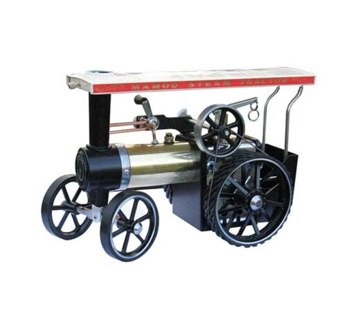 Brass-traction-engine-with-rubber-tires - Mamod