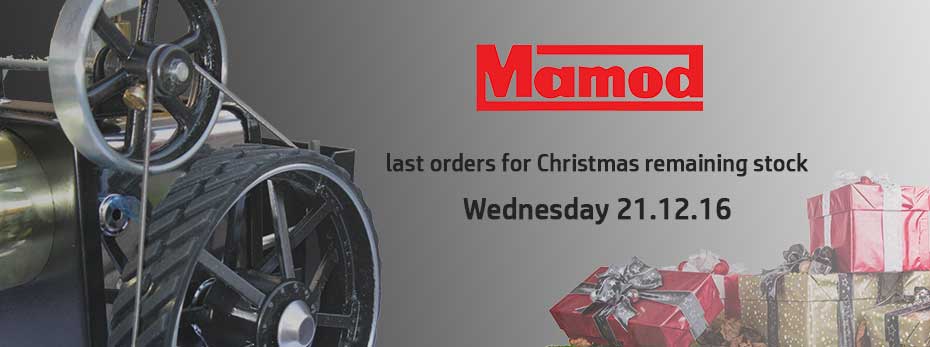 Last orders for Christmas remaining stock